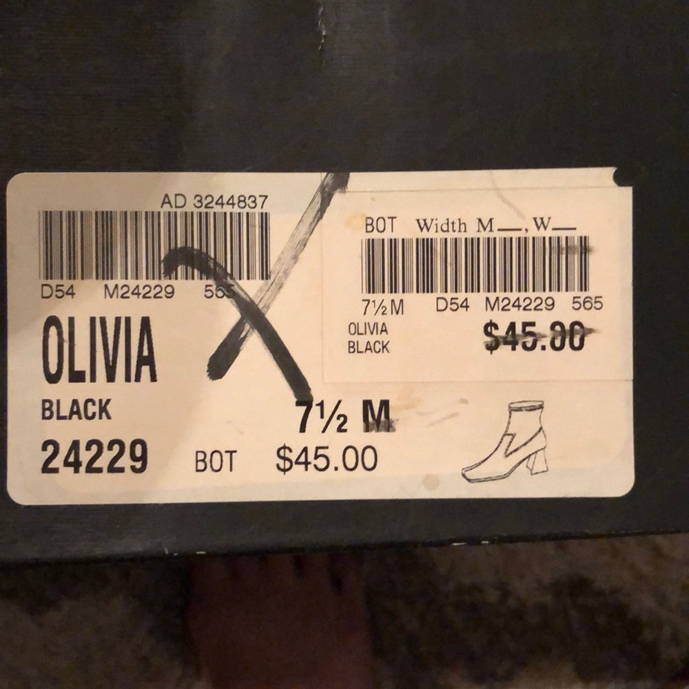 Apostrophe Black Boots